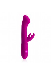 Vibromasseur rabbit Bella rose USB large tête point G 10 programmes - CC531065