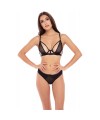 Ensemble 2 pièces noirs - REN53020-BLK