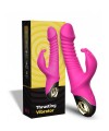 Vibromasseur rose Rabbit Va et Vient avec rotation - USK-V09PNK