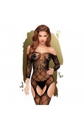 Bodystocking Noir Top-notch - PH0041BLK