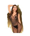 Bodystocking ouvert à l'entrejambe Noir Wild catch - PH0027BLK