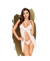 Babydoll et string assorti Blanc After sunset - PH0009WHT