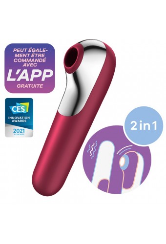 Vibromasseur et stimulateur clitoridien Dual Love Satisfyer - CC5972570030