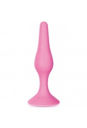 Plug anal ventouse rose taille L - CC5700893050