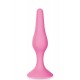 Plug anal ventouse rose taille M - CC5700892050