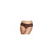 Panty taille basse, ouvert, fronces au dos