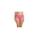 Panty taille basse, ouvert, fronces au dos