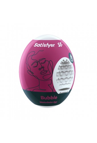 Oeuf masturbateur flexible Bubble Satisfyer - CC597014