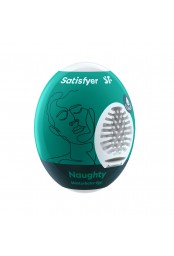 Oeuf masturbateur flexible Naughty Satisfyer - CC597021