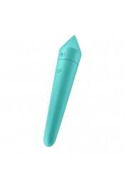 Vibromasseur connecté turquoise USB Ultra Power Bullet 8 Satisfyer - CC597744