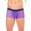 Boxer violet en dentelle délicate - LM2006-67PUR