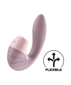 Vibromasseur point G avec stimulateur clitoris USB rose Supernova Satisfyer - CC597780