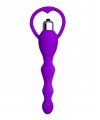 Chapelet anal violet vibrant - AOP-057PUR