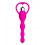 Chapelet anal rose vibrant - AOP-057PNK