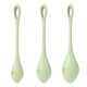 Set de 3 boules de geisha vert pastel Yoni Power 2 Satisfyer - CC597752