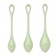 Set de 3 boules de geisha vert pastel Yoni Power 2 Satisfyer - CC597752