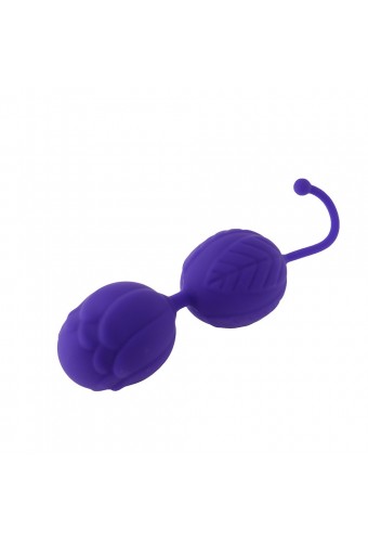 Boules de Geisha violet silicone - KOB004PUR