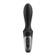 Vibromasseur noir USB, chauffant et connecté Heat Climax Satisfyer - CC597789