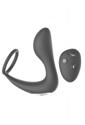 Stimulateur de prostate télécommandé avec micro décharge électrique et avec option commande vocale JUNO - WS-NV526