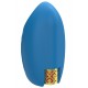 Masturbateur vibrant bleu en silicone, USB MILO - WS-NV524