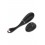 Œuf vibrant télécommandé USB noir avec option commande vocale LOLA-S - WS-NV030