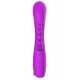 Vibromasseur triple stimulation très puissant violet USB - WS-NV062PUR