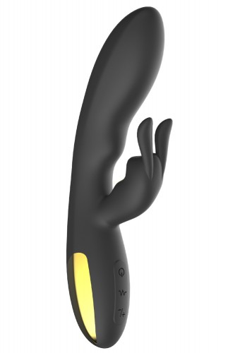 Vibromasseur rabbit noir Luxe très puissant, USB - WS-NV027