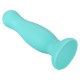 Plug anal ventouse vert pastel taille M - A-001-M-GRN