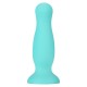 Plug anal ventouse vert pastel taille M - A-001-M-GRN