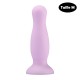 Plug anal ventouse violet pastel taille M - A-001-M-PUR