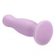 Plug anal ventouse violet pastel taille M - A-001-M-PUR