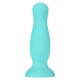 Plug anal ventouse vert pastel taille S - A-001-S-GRN