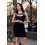 Robe noire Lora - LDC03BLK