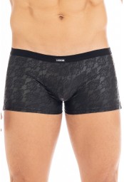 Boxer noir Pleasure - LM2302-67BLK