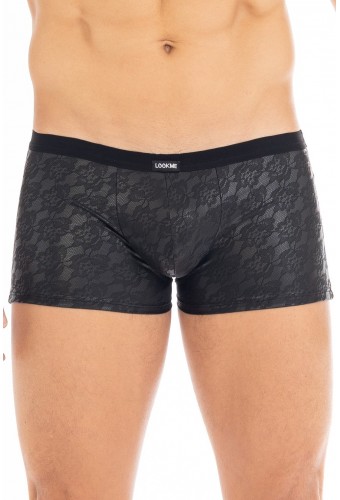 Boxer noir Pleasure - LM2302-67BLK