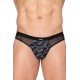 String imprimé noir New Look - LM2299-02BLK