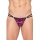 Mini string imprimé rose et noir New Look - LM2299-01PKB