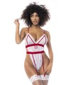 Costume infirmière avec body et serre-tête - MAL6486COS