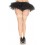 Bas noirs nylon voile couture et jarretières dentelle - MH4150XNUD