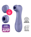Stimulateur de clitoris 2 embouts Connecté avec technologie Liquid air Pro 2 Generation 3 violet USB Satisfyer - CC597815