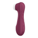 Stimulateur de clitoris 2 embouts avec techonologie Liquid Air Pro 2 Generation 3 rouge USB Satisfyer - CC597814