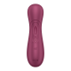 Stimulateur de clitoris 2 embouts avec techonologie Liquid Air Pro 2 Generation 3 rouge USB Satisfyer - CC597814