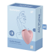 Stimulateur de clitoris USB en forme de cœur Cuttie Heart Satisfyer - CC597796