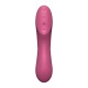 2 en 1 Stimulateur de clitoris et vibromasseur Curvy Trinity 3 rouge Satisfyer - CC597772