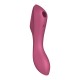 2 en 1 Stimulateur de clitoris et vibromasseur Curvy Trinity 3 rouge Satisfyer - CC597772