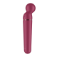 Vibromasseur wand rouge USB 60 vibrations Planet Wand-er Satisfyer - CC597844