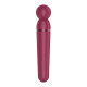 Vibromasseur wand rouge USB 60 vibrations Planet Wand-er Satisfyer - CC597844