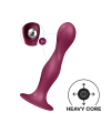 Gode ventouse silicone rouge Double Ball-R Satisfyer 