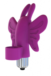 Doigt chinois vibrant papillon violet - VB051