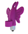Doigt chinois vibrant papillon violet - VB051